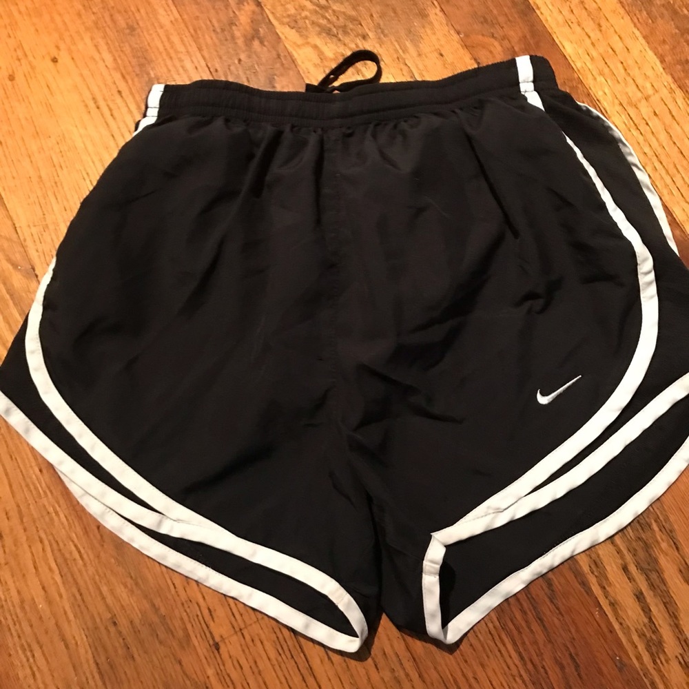Nike dri fit running shorts black